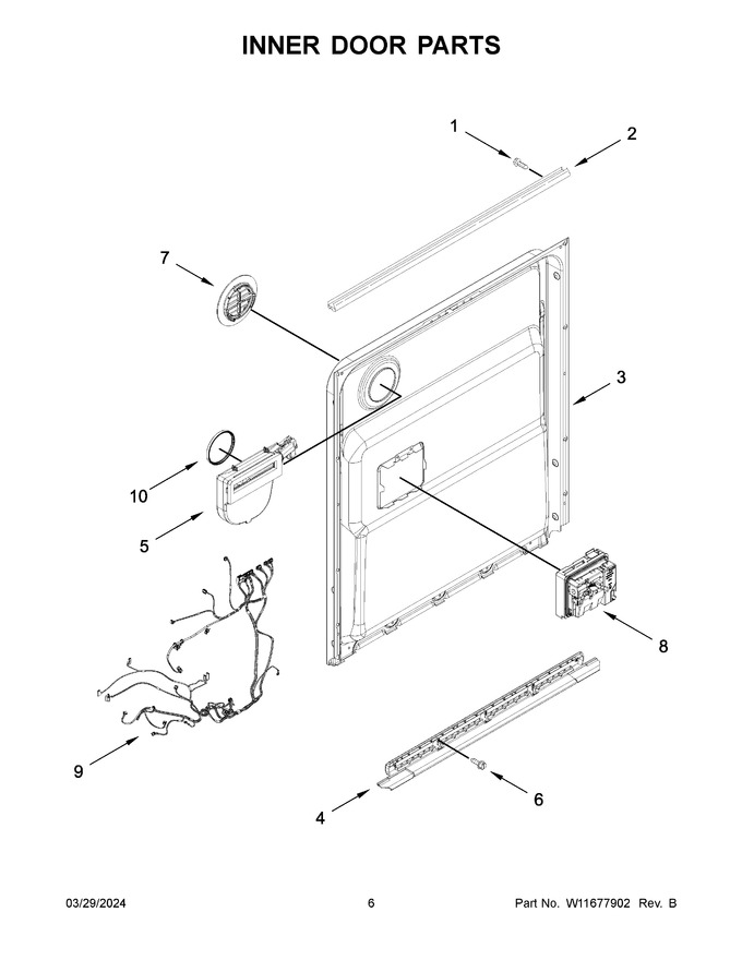Diagram for WDP540HAMZ1