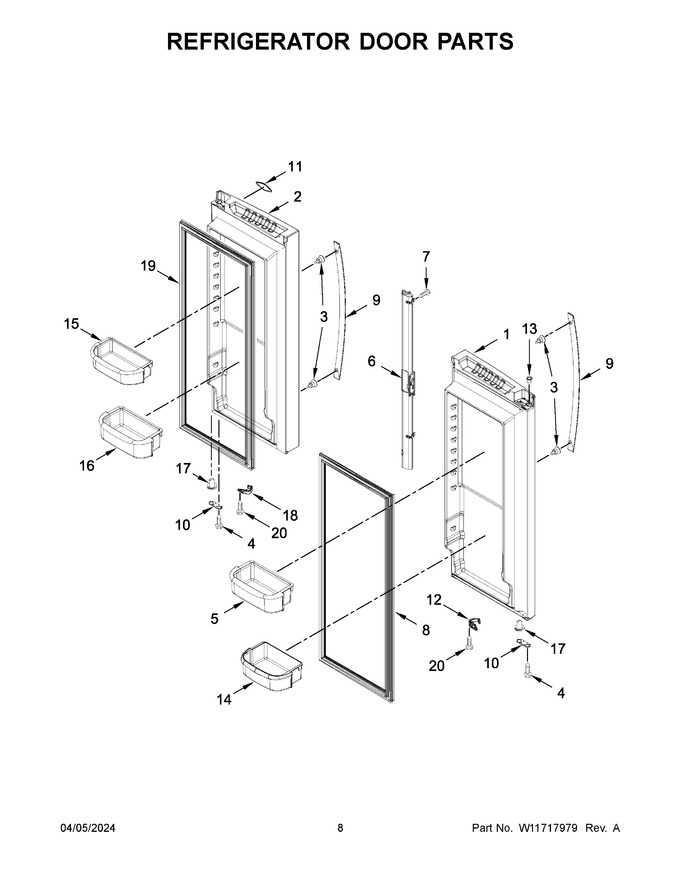 Diagram for WRFF5333PB01