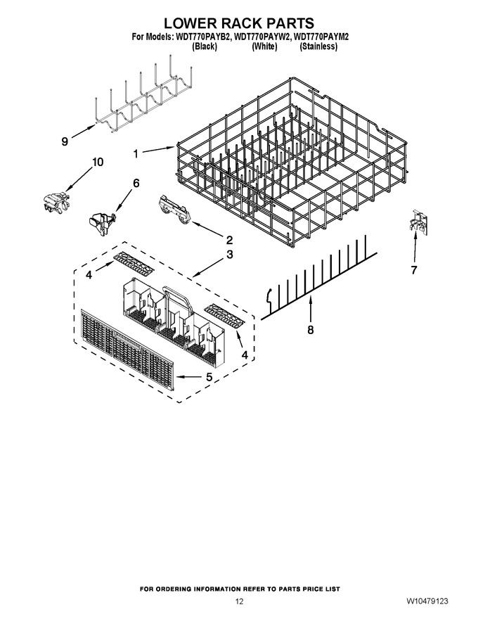 Diagram for WDT770PAYB2