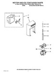 Diagram for 05 - Motor And Ice Container Parts