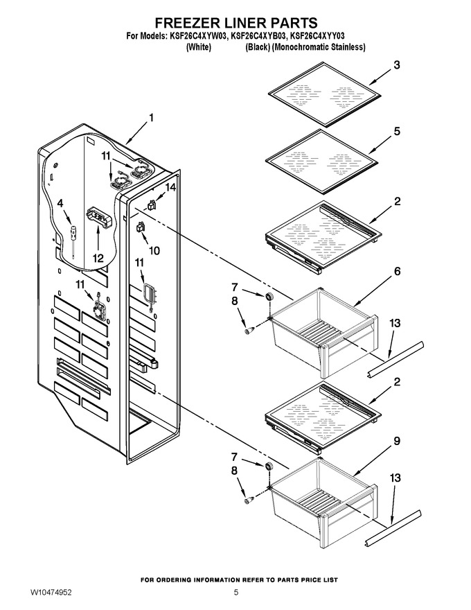 Diagram for KSF26C4XYW03