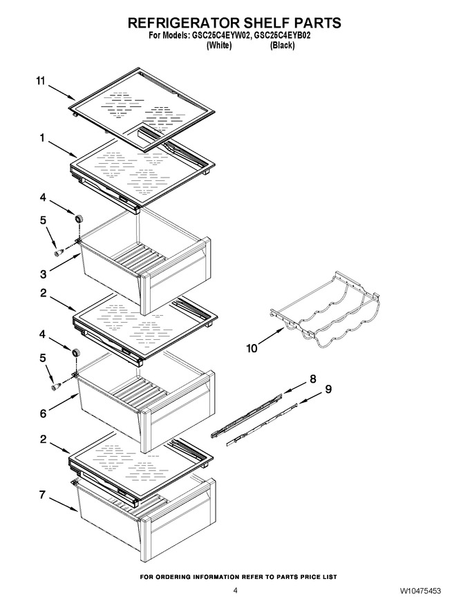 Diagram for GSC25C4EYW02