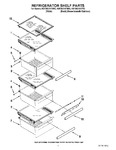 Diagram for 03 - Refrigerator Shelf Parts