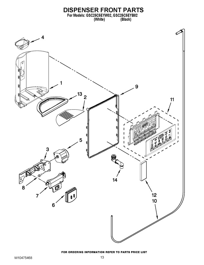 Diagram for GSC25C5EYW02