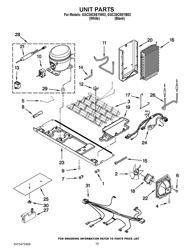 Diagram for GSC25C5EYW02