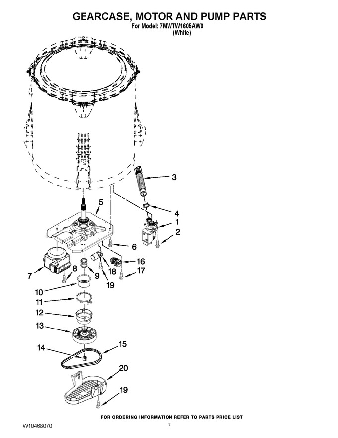 Diagram for 7MWTW1605AW0