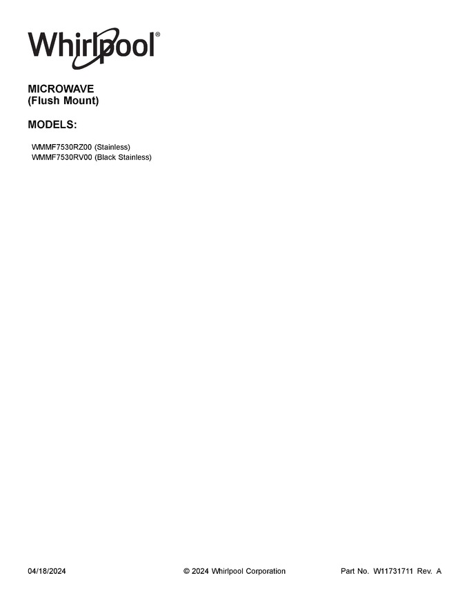 Diagram for WMMF7530RZ00