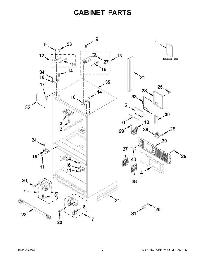 Diagram for WRF954CIHV04