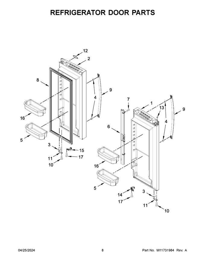 Diagram for WRF535SWHZ12