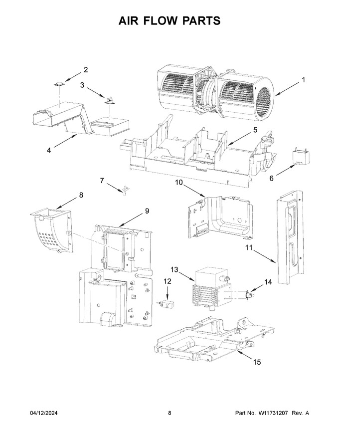 Diagram for WMMF7330RW00