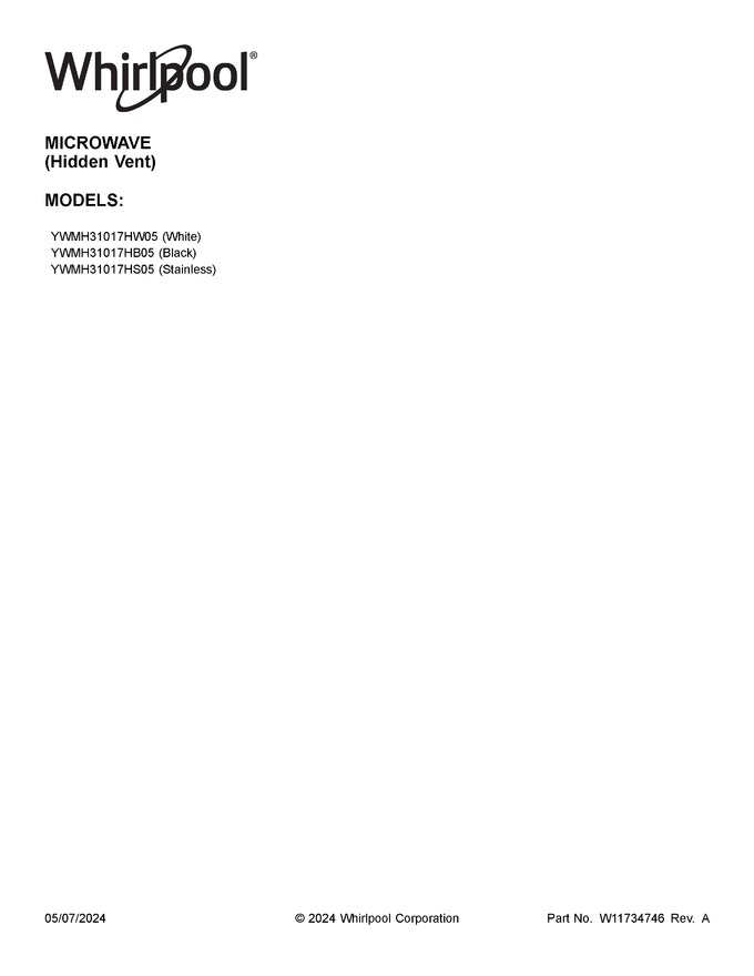 Diagram for YWMH31017HB05