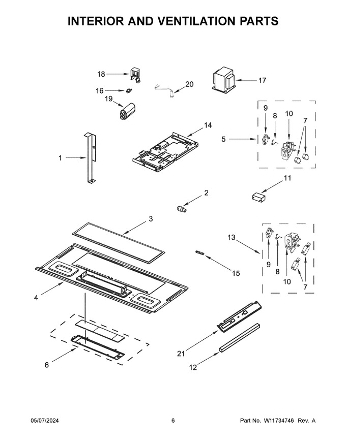Diagram for YWMH31017HB05