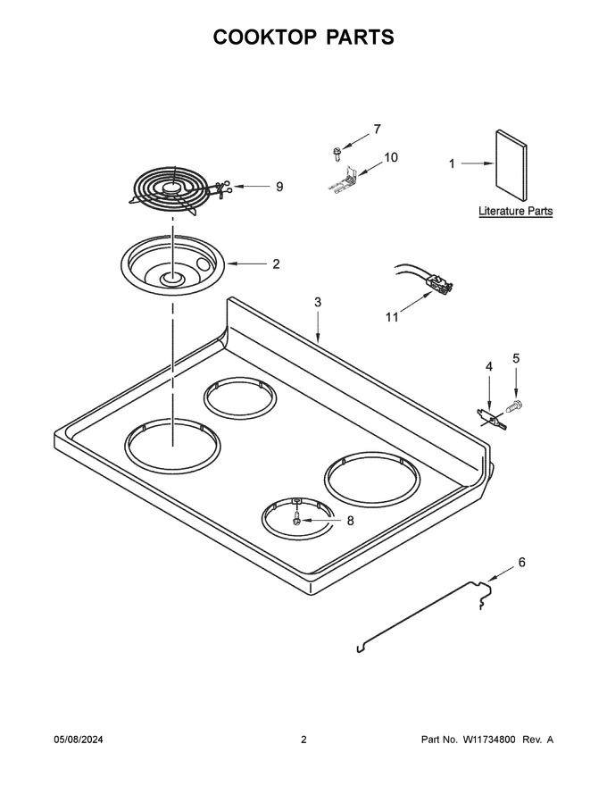 Diagram for YACR4503SFW9