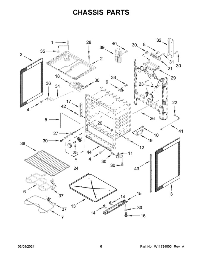 Diagram for YACR4503SFW9