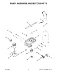 Diagram for 05 - Pump, Washarm And Motor Parts