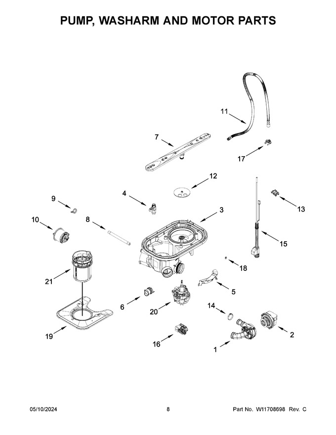 Diagram for KDTF924PPS0