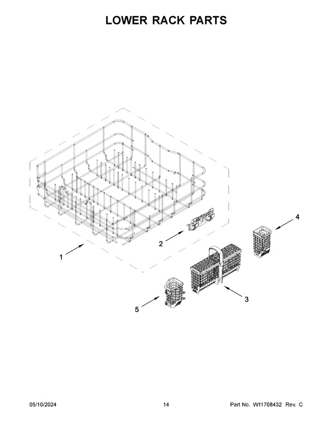 Diagram for WDT550SAPB0