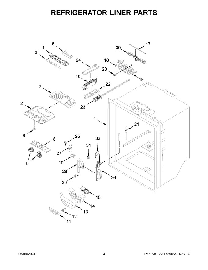 Diagram for WRF535SWHV10