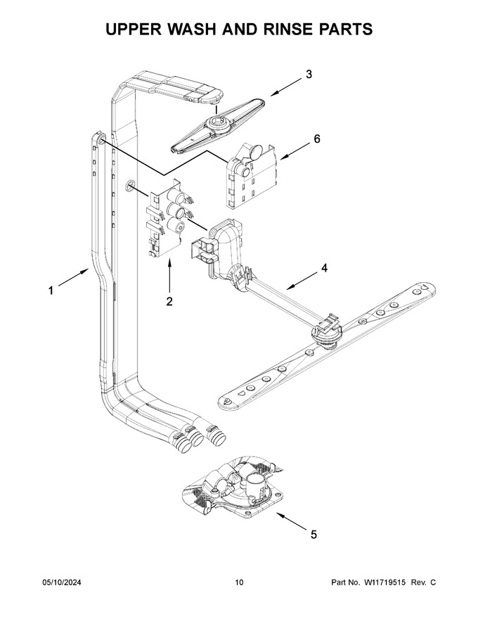 Diagram for JDAF5924RM0