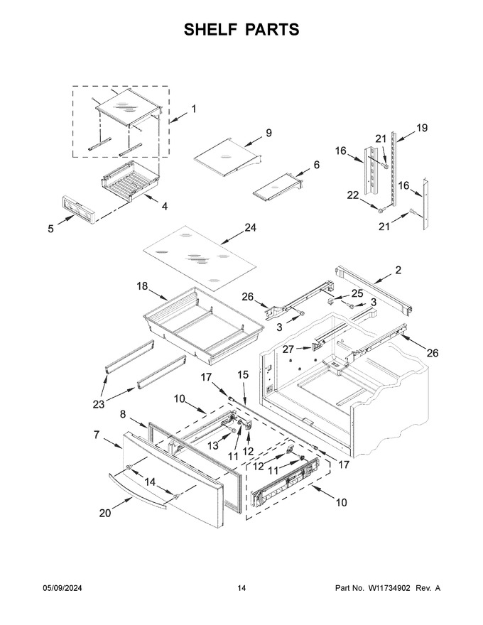 Diagram for WRX735SDHW10