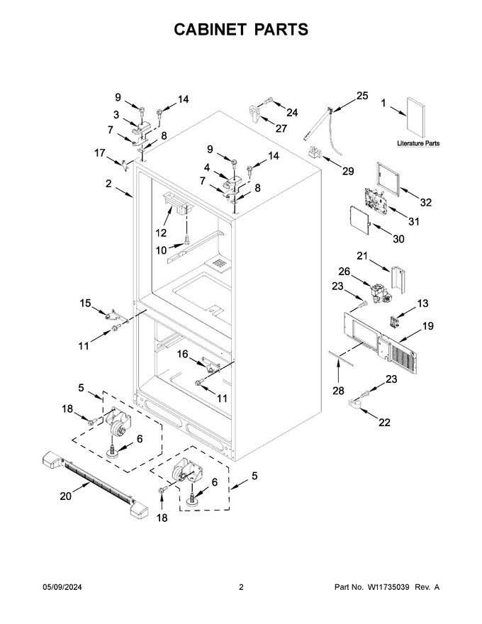 Diagram for WRFF5333PW02