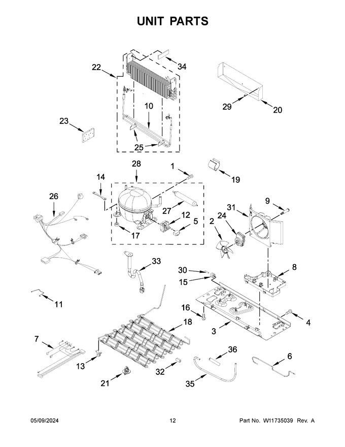 Diagram for WRFF5333PW02