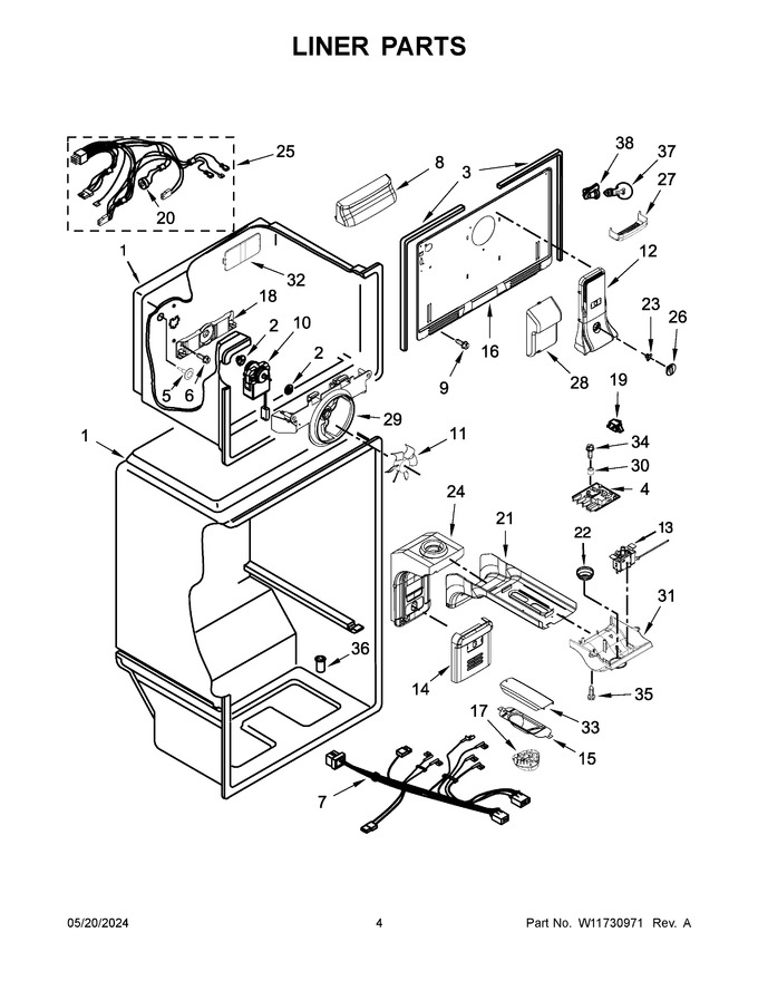 Diagram for WRT541SZDW03