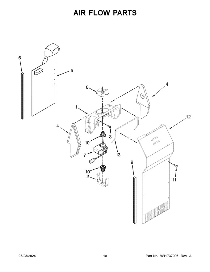 Diagram for WRS325SDHW10