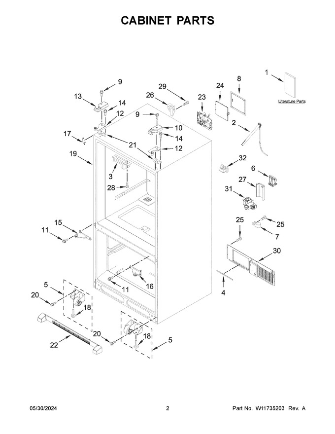 Diagram for KRFC300EWH12