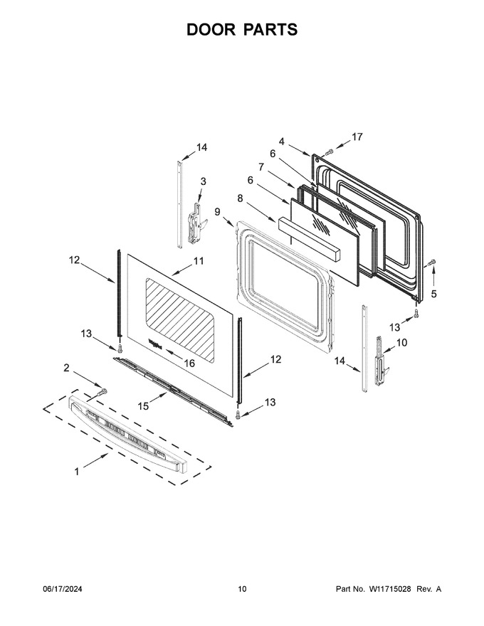 Diagram for WFG550S0LW5