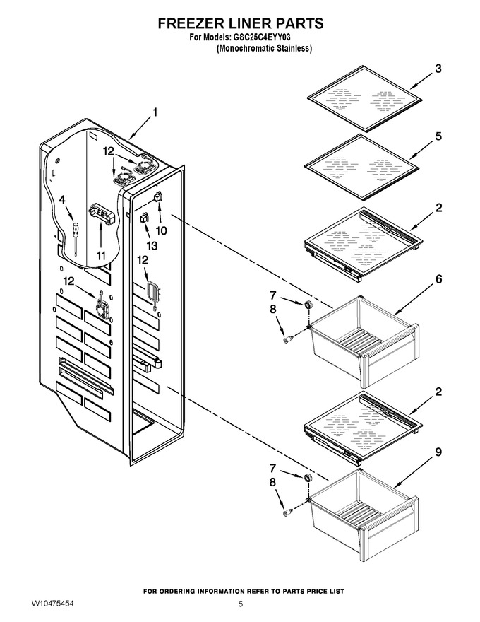 Diagram for GSC25C4EYY03