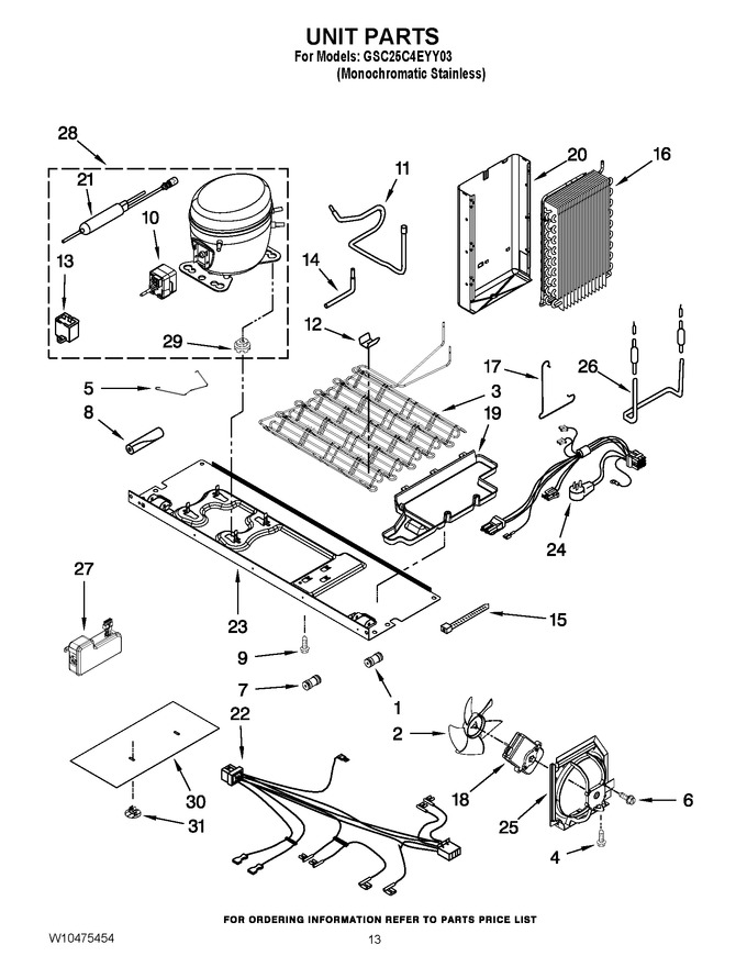 Diagram for GSC25C4EYY03
