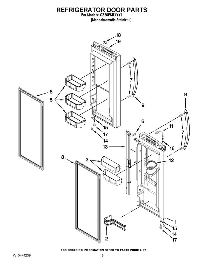 Diagram for GZ25FSRXYY1