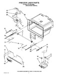 Diagram for 06 - Freezer Liner Parts
