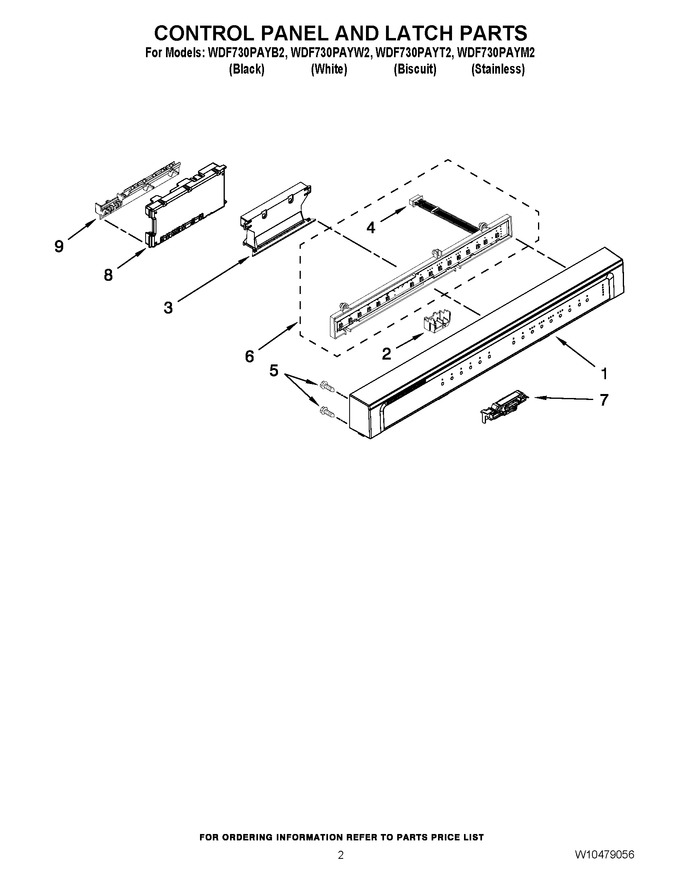 Diagram for WDF730PAYW2