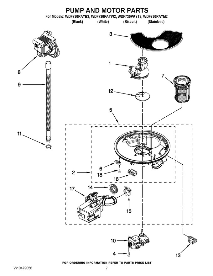 Diagram for WDF730PAYW2