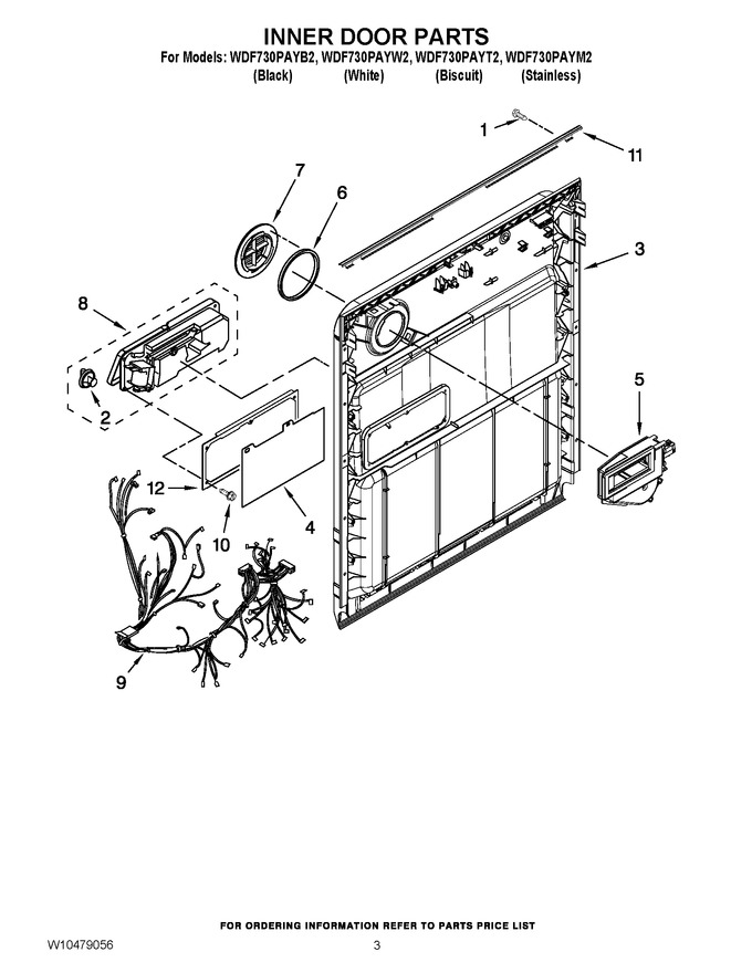 Diagram for WDF730PAYW2
