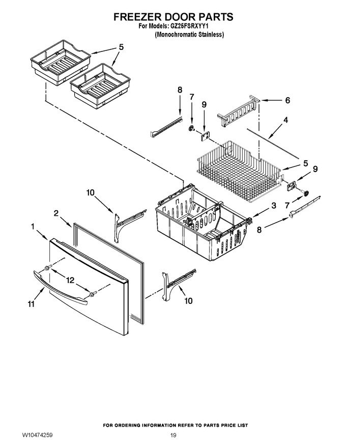 Diagram for GZ25FSRXYY1