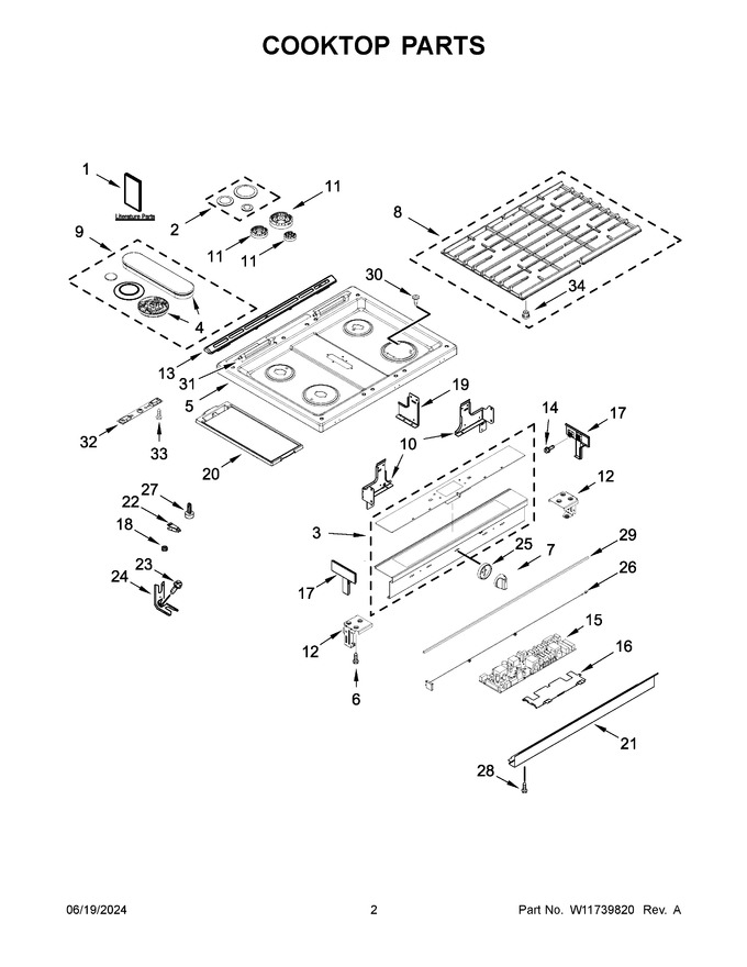 Diagram for WEG750H0HW6