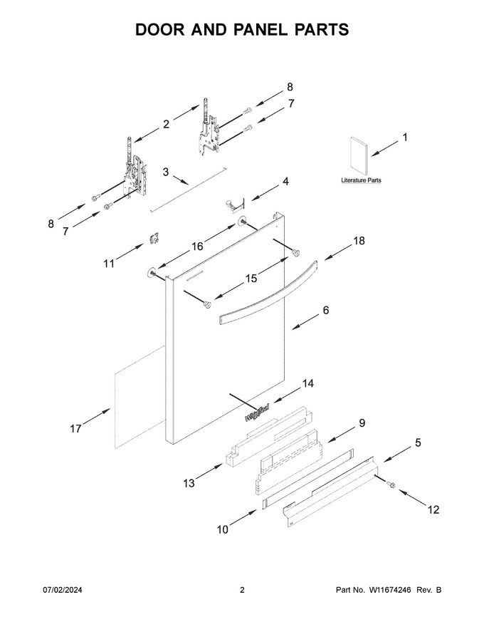 Diagram for WDT750SAKZ1