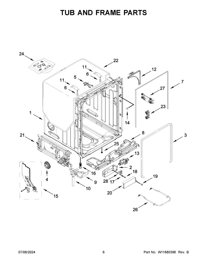 Diagram for WDTA50SAKV2