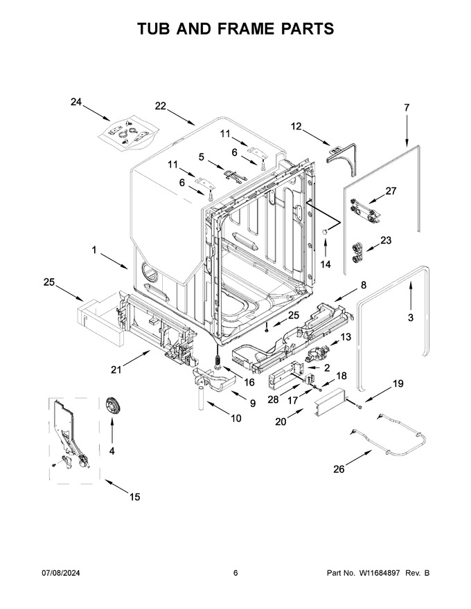 Diagram for WDT970SAKZ2
