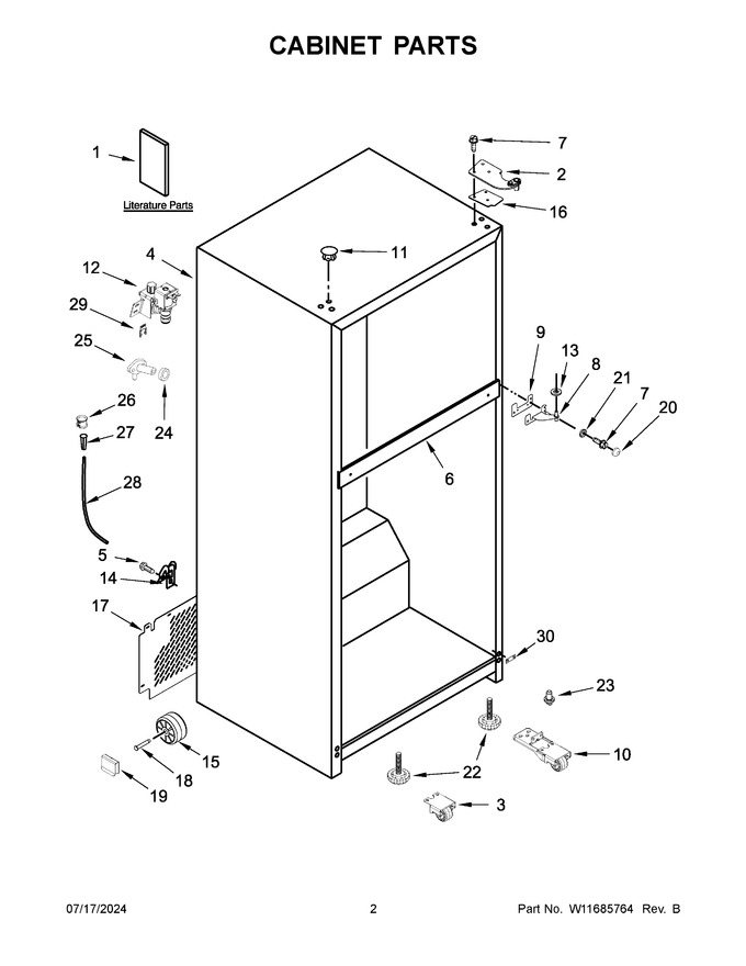 Diagram for WRT519SZDG08