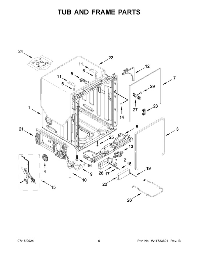 Diagram for WDTA50SAKV3