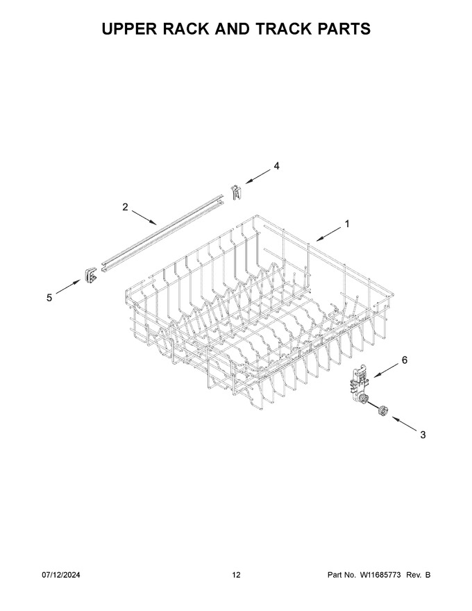 Diagram for WDT740SALB2