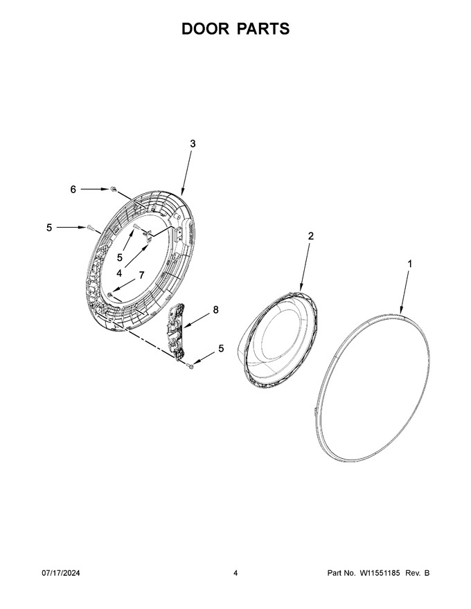 Diagram for WFW8620HW4