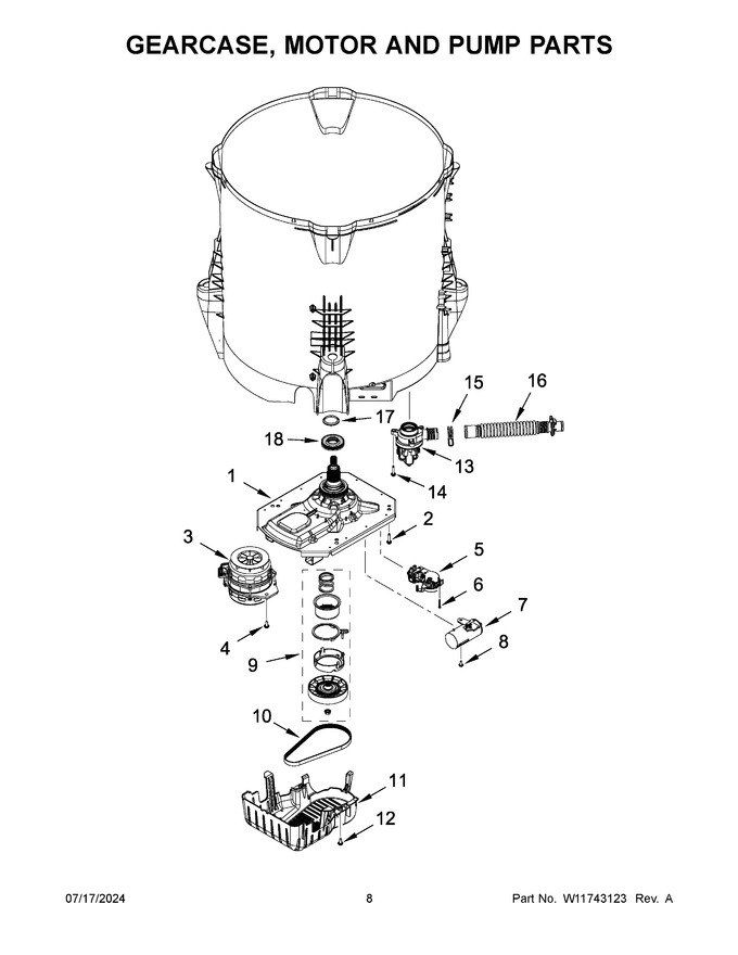 Diagram for MVW5430MW2