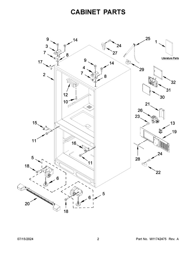 Diagram for WRFF5333PB02