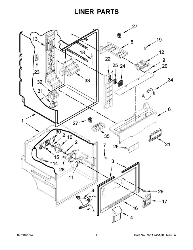 Diagram for WRF560SFHW05