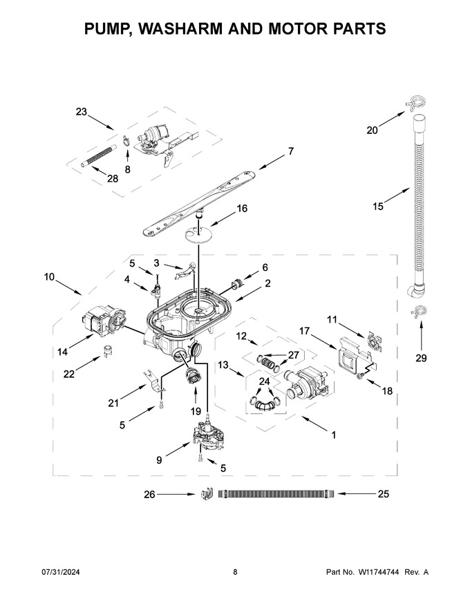 Diagram for KDTE304RPS0